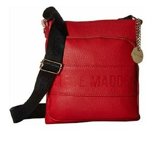 Steven Madden Red Crossbody Purse